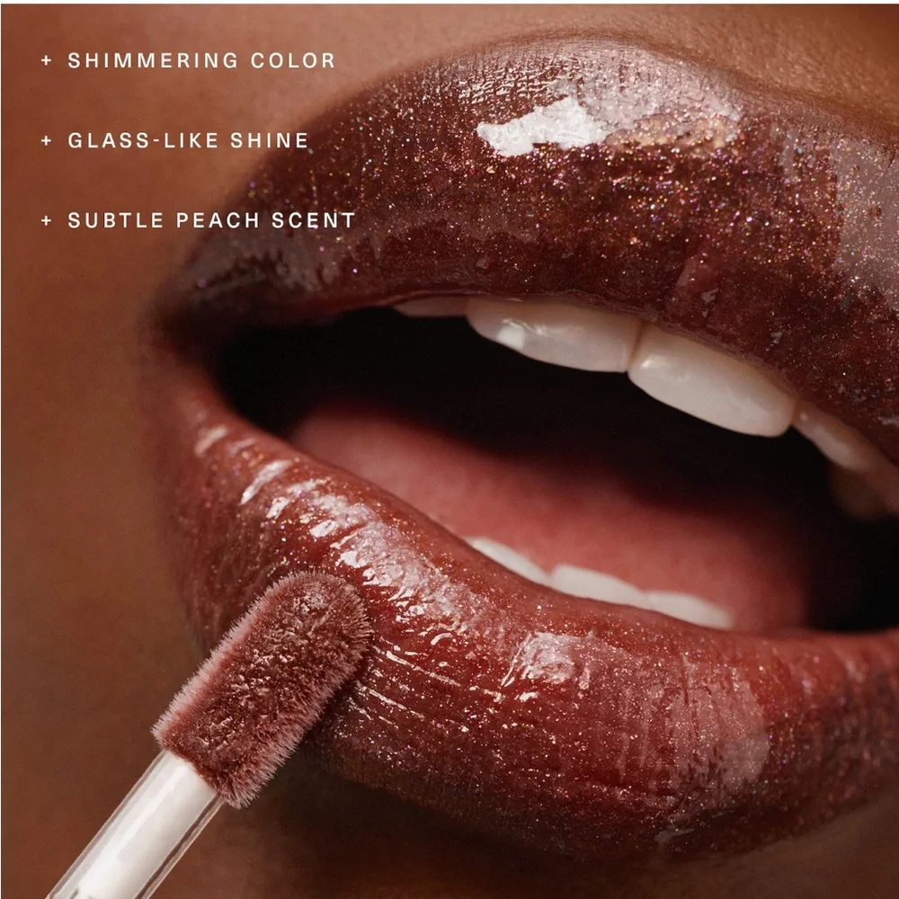 4/$30 Sale Rare Beauty💄Positive Light Luminizing Lip Gloss in Glimmer Shade NWOB